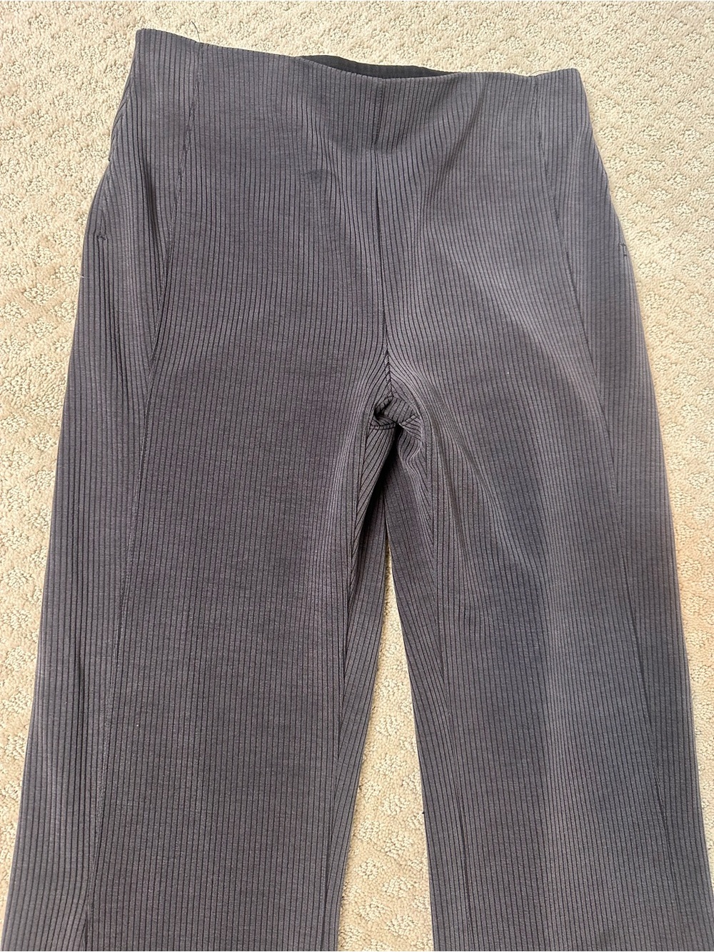 Sz 8 Lululemon Ribbed Softstreme Flared Pant Regular - Picture 5 of 11